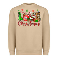 Mushroom love christmas Heavyweight Sweatshirt - OliviaCreatesArt