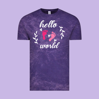 Hello World Vintage Tee Designed By Bettercallsaul