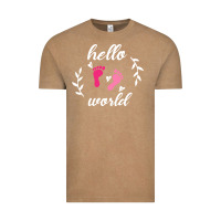 Vintage Coffee Hello world Vintage Tee - Bettercallsaul