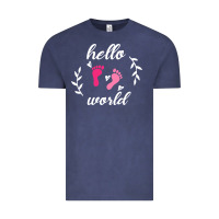 Vintage Denim Hello world Vintage Tee - Bettercallsaul