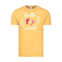 Vintage Mustard Hello world Vintage Tee - Bettercallsaul