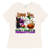 Bone long live halloween Ladies Tee - NancyCooperArtShop