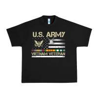 Black Vietnam Veteran Shirt US Army Veteran Day Women Me Urban Heavy Tee - tuanDangUi