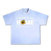 Grape Ice welcome to our Home Sunflower Urban Heavy Tee - Bettercallsaul