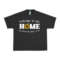 Pigment Black welcome to our Home Sunflower Urban Heavy Tee - Bettercallsaul