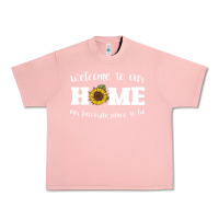 Salmon welcome to our Home Sunflower Urban Heavy Tee - Bettercallsaul