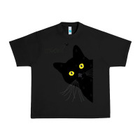 Black black cat day halloween black cat meow Urban Heavy Tee - tuanDangUi