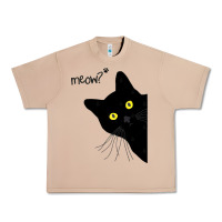 Burro black cat day halloween black cat meow Urban Heavy Tee - tuanDangUi