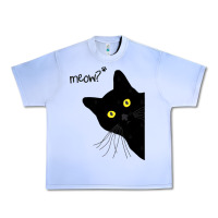 Grape Ice black cat day halloween black cat meow Urban Heavy Tee - tuanDangUi
