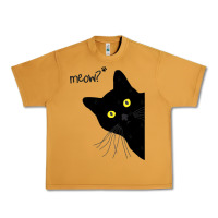 Peanut Butter black cat day halloween black cat meow Urban Heavy Tee - tuanDangUi