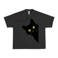 Pigment Black black cat day halloween black cat meow Urban Heavy Tee - tuanDangUi
