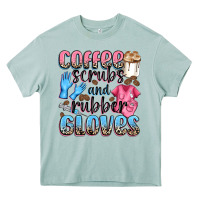 Arona coffee scrubs and rubber gloves Heavy Core Tee - NancyCooperArtShop