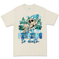 Bone Freezing To Death Premium Tee - MaliasSmallBusiness