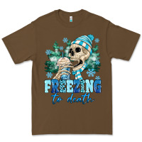Cacao Freezing To Death Premium Tee - MaliasSmallBusiness