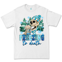 White Freezing To Death Premium Tee - MaliasSmallBusiness