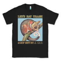 Black Let's Eat Trash & Get Hit By A Car Classic Tee - Bettercallsaul