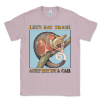 Lilac Let's Eat Trash & Get Hit By A Car Classic Tee - Bettercallsaul