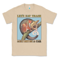 Mushroom Let's Eat Trash & Get Hit By A Car Classic Tee - Bettercallsaul