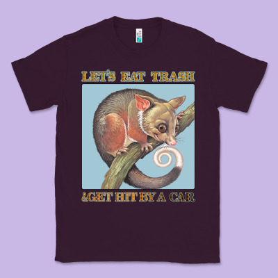 Let's Eat Trash & Get Hit By A Car Classic Tee Designed By Bettercallsaul