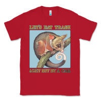 Red Let's Eat Trash & Get Hit By A Car Classic Tee - Bettercallsaul