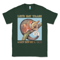 Sports Green Let's Eat Trash & Get Hit By A Car Classic Tee - Bettercallsaul