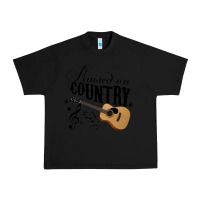 Black Raised On Country Country Life Country Music Lover Urban Heavy Tee - tuanDangUi