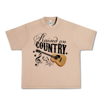 Burro Raised On Country Country Life Country Music Lover Urban Heavy Tee - tuanDangUi