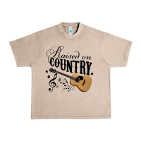 French Oak Raised On Country Country Life Country Music Lover Urban Heavy Tee - tuanDangUi