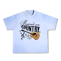 Raised On Country Country Life Country Music Lover Urban Heavy Tee | Teevron