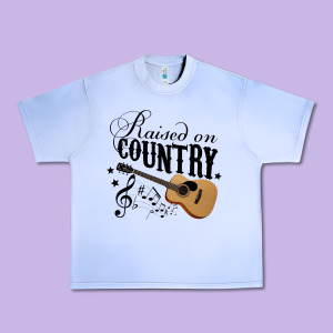 Raised On Country Country Life Country Music Lover Urban Heavy Tee Designed By Tuandangui