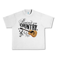 Lunar Rock Raised On Country Country Life Country Music Lover Urban Heavy Tee - tuanDangUi