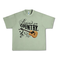 Oil Green Raised On Country Country Life Country Music Lover Urban Heavy Tee - tuanDangUi