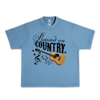 Pebble Blue Raised On Country Country Life Country Music Lover Urban Heavy Tee - tuanDangUi