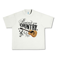 Pistachio Raised On Country Country Life Country Music Lover Urban Heavy Tee - tuanDangUi