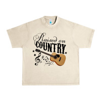 Sandshell Raised On Country Country Life Country Music Lover Urban Heavy Tee - tuanDangUi