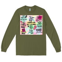 Army Green funny office Long Sleeve Tee - TumblerDesignByShophia