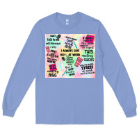Colony Blue funny office Long Sleeve Tee - TumblerDesignByShophia
