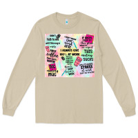 Mushroom funny office Long Sleeve Tee - TumblerDesignByShophia