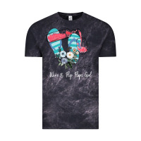 Cloud Black Wine Flip Flops Girl Vintage Tee - Bettercallsaul
