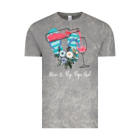 Cloud Rock Wine Flip Flops Girl Vintage Tee - Bettercallsaul