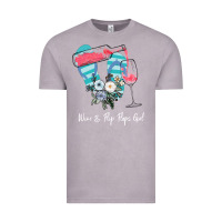 Vintage Zinc Wine Flip Flops Girl Vintage Tee - Bettercallsaul