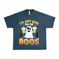 Midnight Navy i'm just here for the boos halloween costume gift Urban Heavy Tee - tuanDangUi