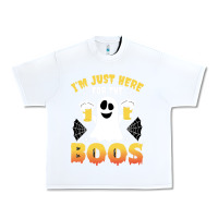 White i'm just here for the boos halloween costume gift Urban Heavy Tee - tuanDangUi
