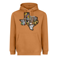 Meerkat Happy Easter Texas Heavyweight Hoodie - CowhideDigitalArt