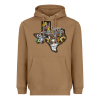 Toasted Coconut Happy Easter Texas Heavyweight Hoodie - CowhideDigitalArt
