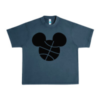 Midnight Navy basketball soft cotton Urban Heavy Tee - tuanDangUi