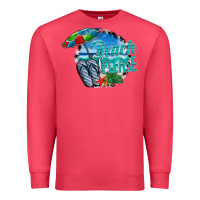 Cardinal beach please Premium Sweatshirt - CowhideDigitalArt