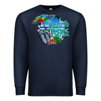 Navy beach please Premium Sweatshirt - CowhideDigitalArt