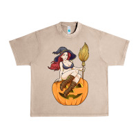 French Oak sexy witch halloween costume blackcraft pumpkin wi Urban Heavy Tee - tuanDangUi