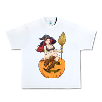 White sexy witch halloween costume blackcraft pumpkin wi Urban Heavy Tee - tuanDangUi